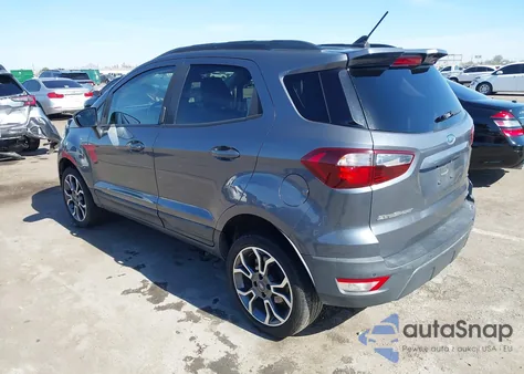 2019 Ford Ecosport Ses z USA, uszkodzony, nr VIN MAJ6S3JL9KC291166